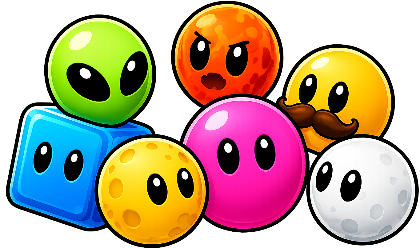 Orbit Drive menu characters
